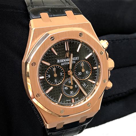 audemars piguet chronograph leather strap|Audemars Piguet watch bands.